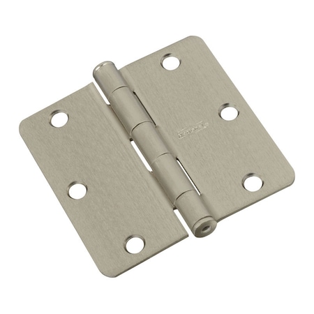 National Hardware National Hardware 3 in. L Satin Nickel Door Hinge 1 pk N830-247